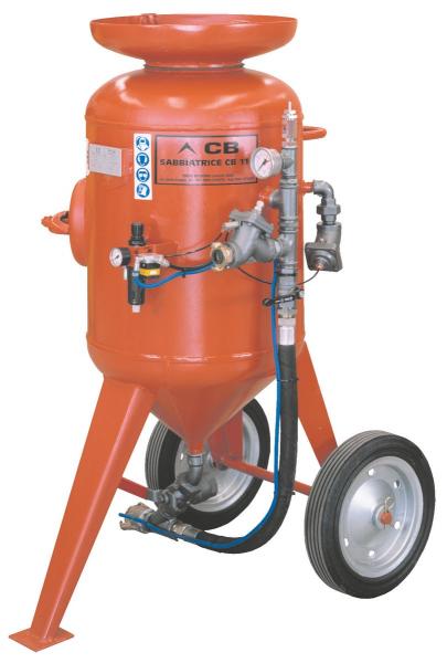 ELMAG Sandblaster model CB 115-F-C4 with hose 25x40mm